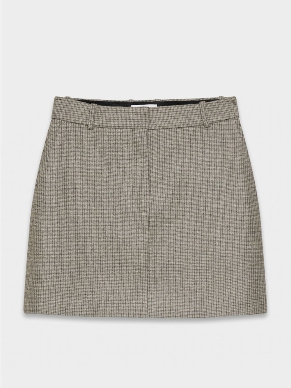 NWT Aritzia Chisel Mini Skirt in Wool